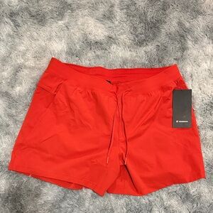 Lululemon Zeroed in shorts 5in Mens 2XL XXL Orange New with tags